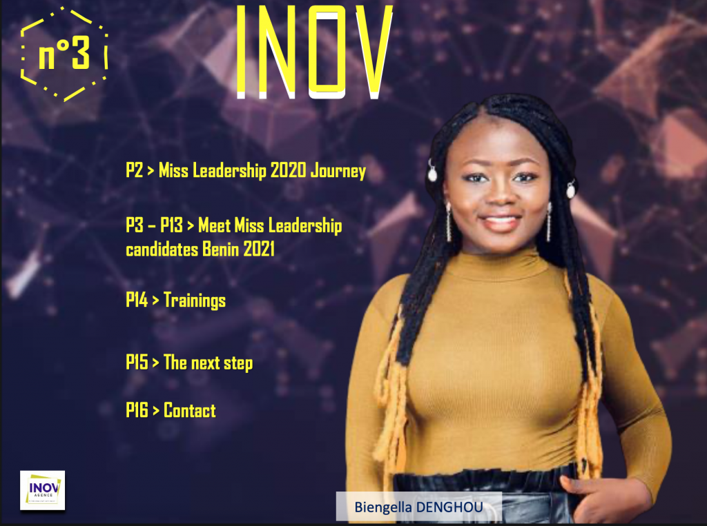 Miss Leadership Benin 2021 June Newsletter