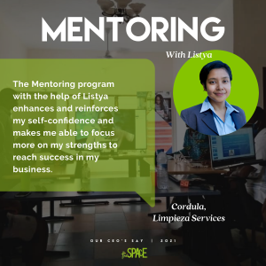 theSPACE CEO Personal Mentoring Program with Listya 